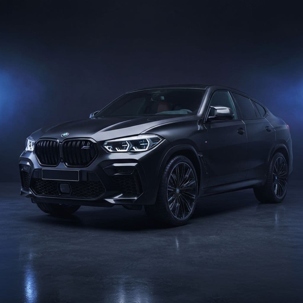 BMW X6 M Competition available for crypto rental at Coinclave