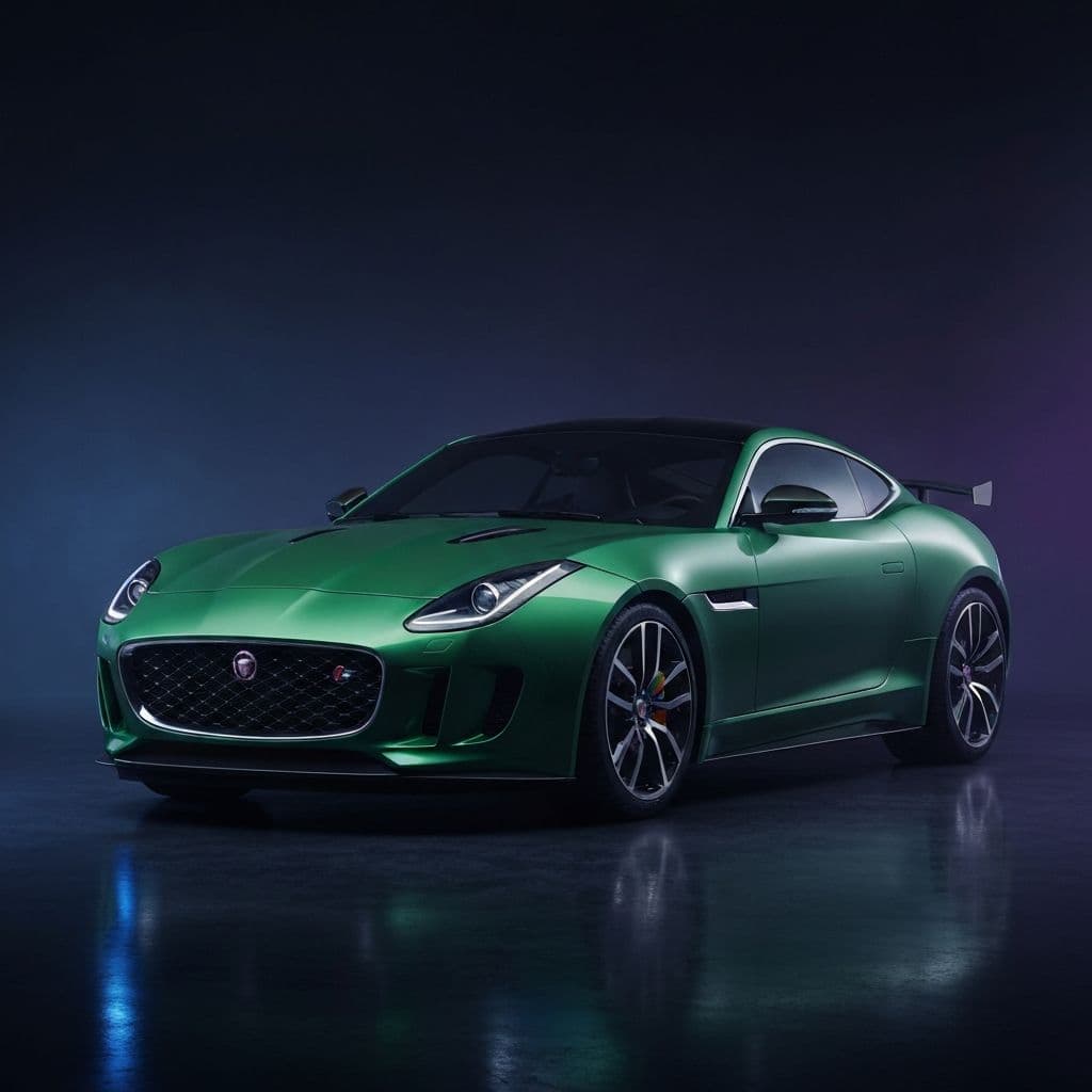 Jaguar F-Type R available for crypto rental at Coinclave