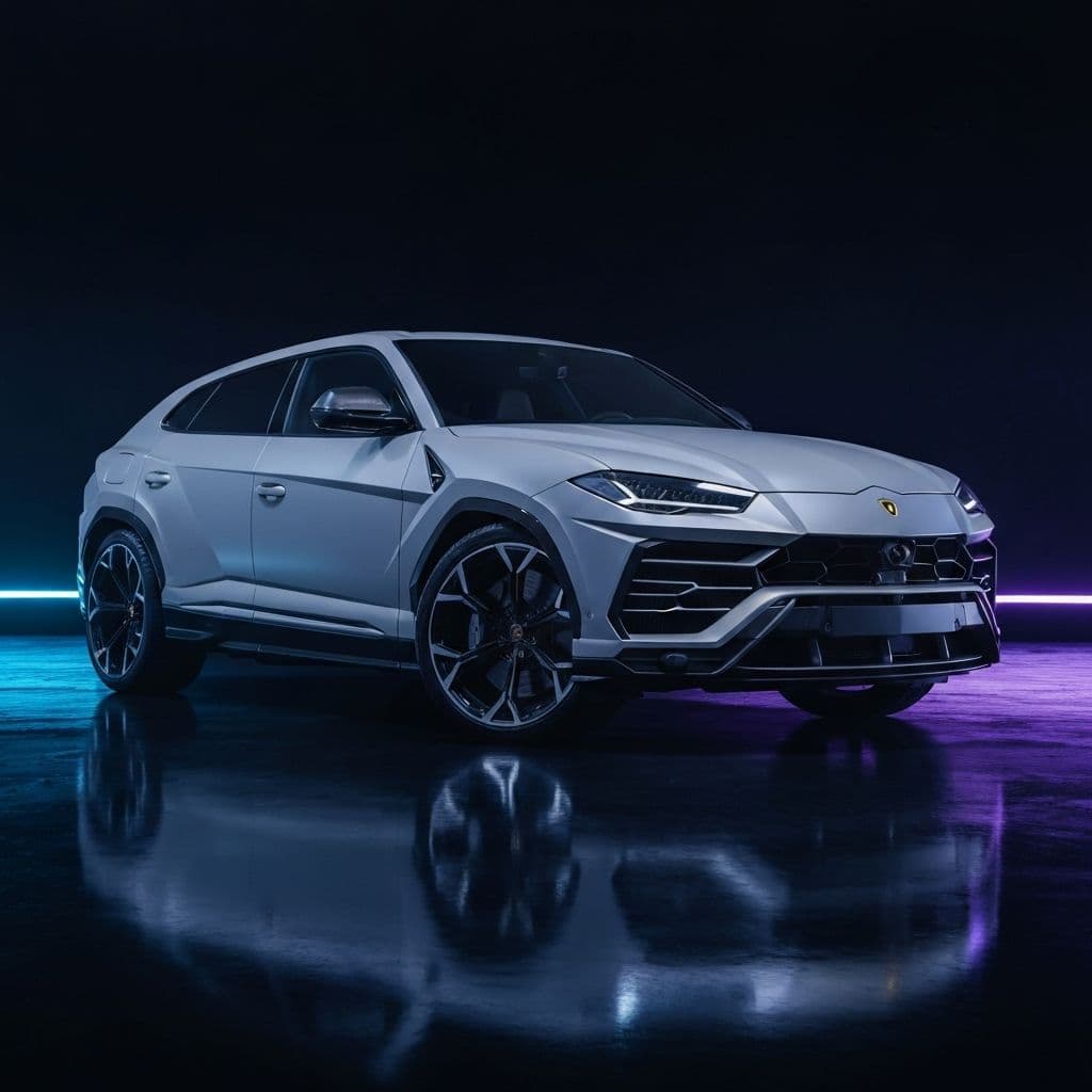 Lamborghini Urus available for crypto rental at Coinclave