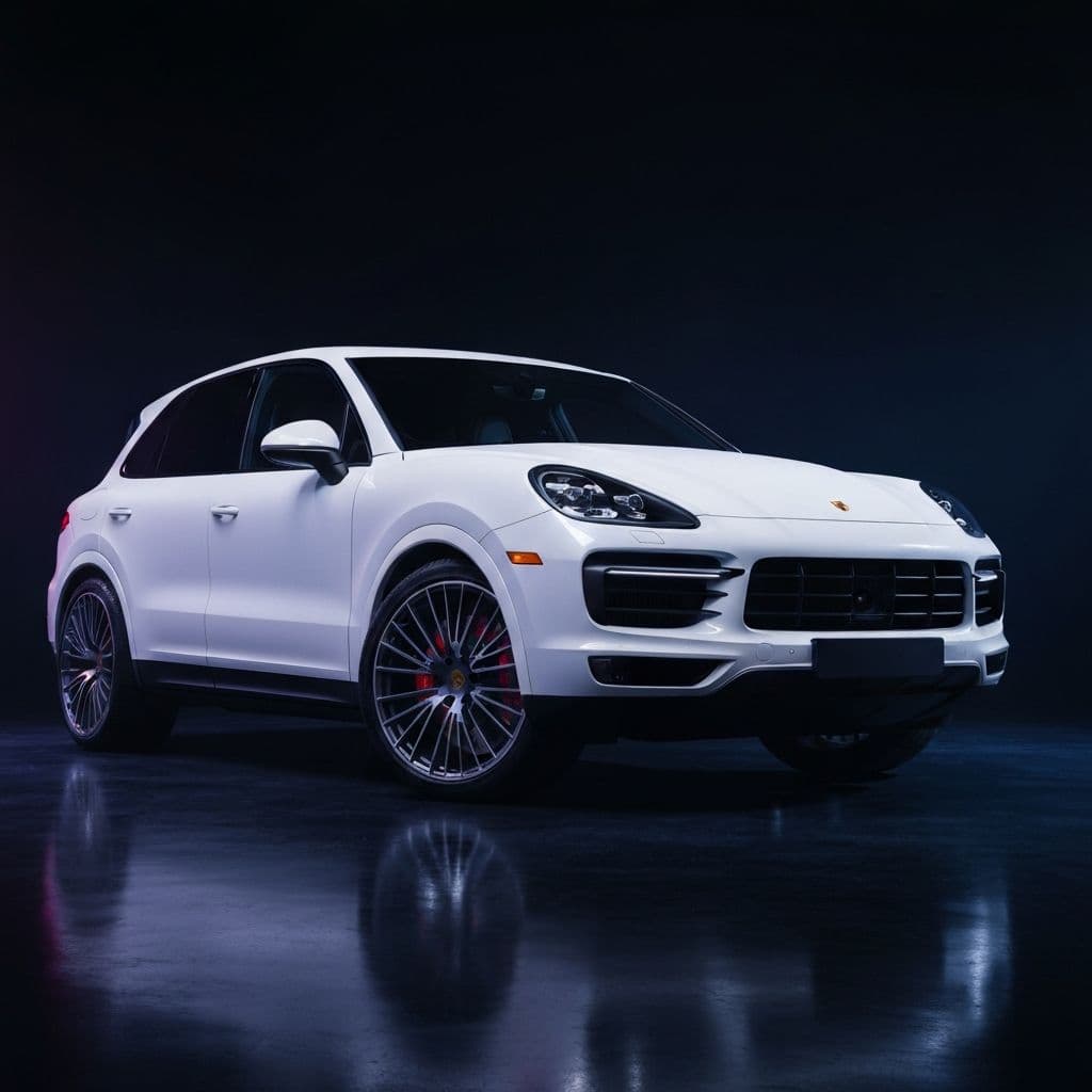 Porsche Cayenne Turbo GT available for crypto rental at Coinclave