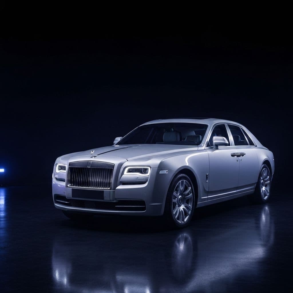 Rolls-Royce Ghost available for crypto rental at Coinclave